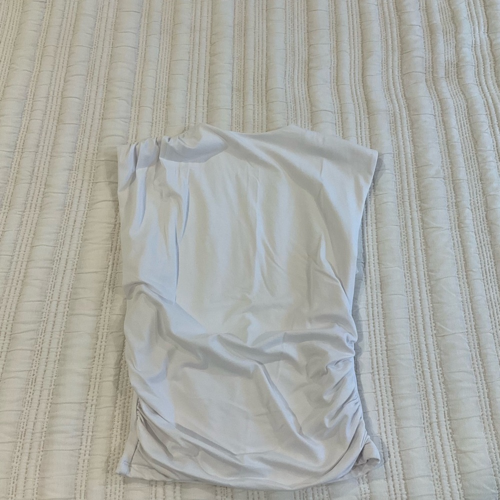 A&F white tank